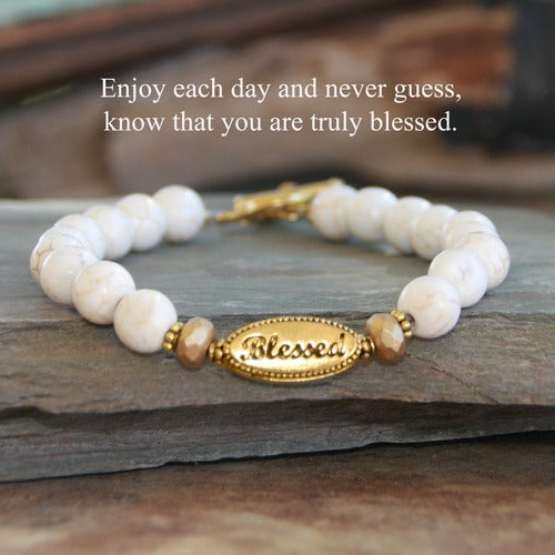 Blessed Natural Gemstone Bracelet