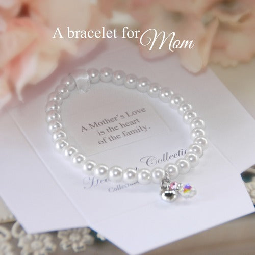 A Mother's Love is the heart of the Family Bracelet
