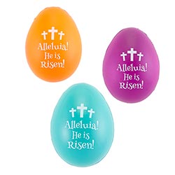 The Story of Easter Egg-Shaped Stress Ball Assortment