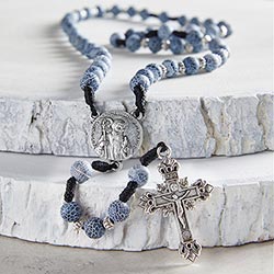 Saint Benedict Stone Rosary