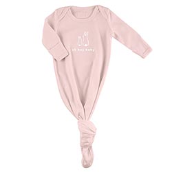 Face To Face Knotted Gown - Bunny