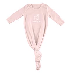 Face To Face Knotted Gown - Bunny