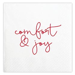 Cocktail Napkin - Comfort & Joy