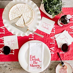 Cocktail Napkin - Comfort & Joy