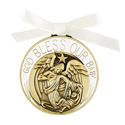 White Creed® Baby Collection Crib Medals