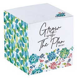 Paper Cube - Grow with the Plan