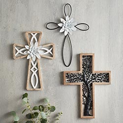 Metal Tree Cross