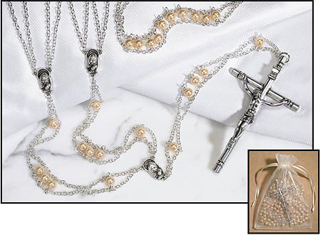 Mother of Pearl Ladder Lasso Rosary