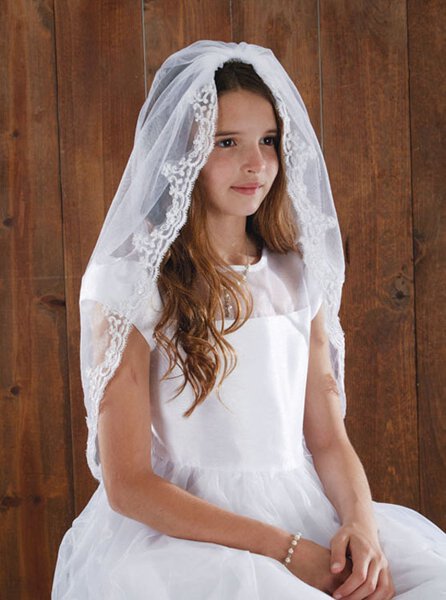 36" Lace Mantilla Veil