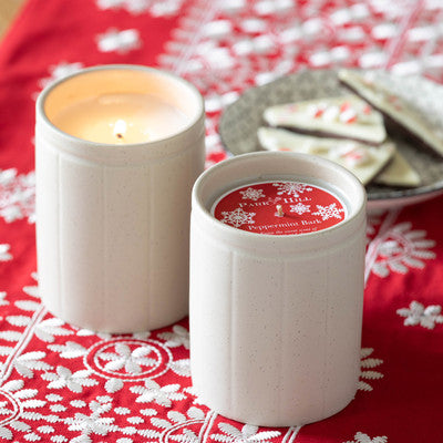 Peppermint Bark Candle