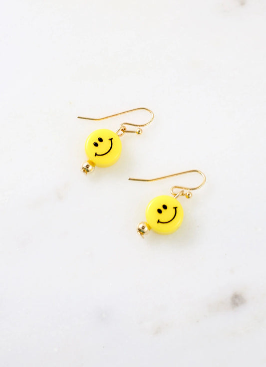 Claire Smiley Face Earring