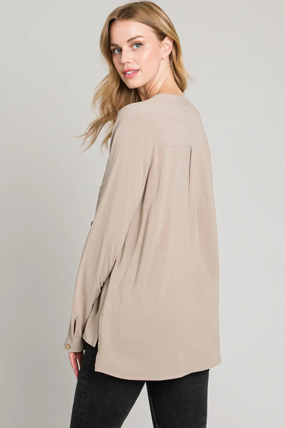 Stone Long Sleeve Shirt