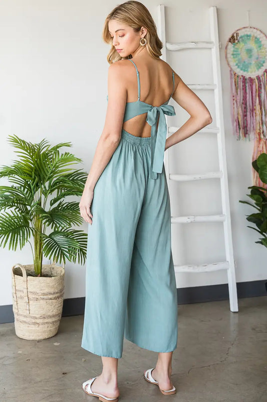 Seafoam Jumpsuit