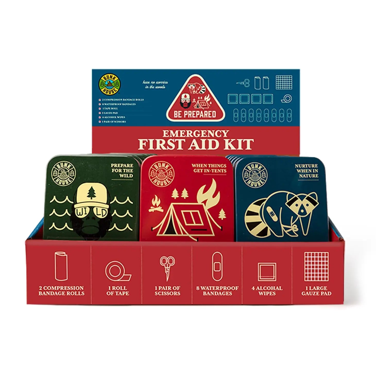 Bunkhouse Emergency First Aid Kit – Hummingbird Boutique Fort Smith