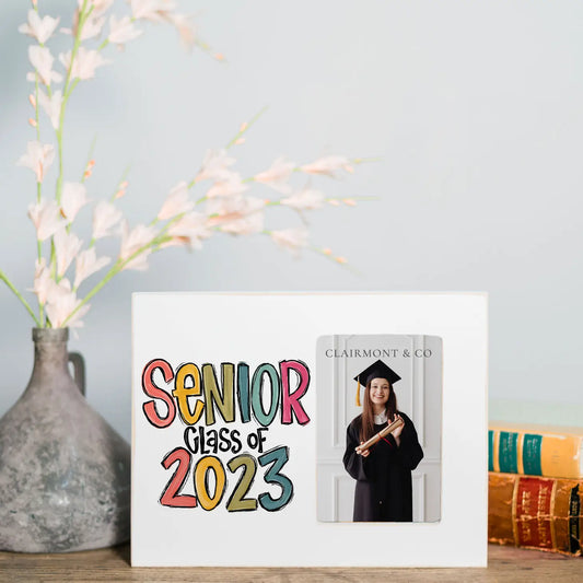 Rainbow Senior, Graduation Gift, Wooden Frame