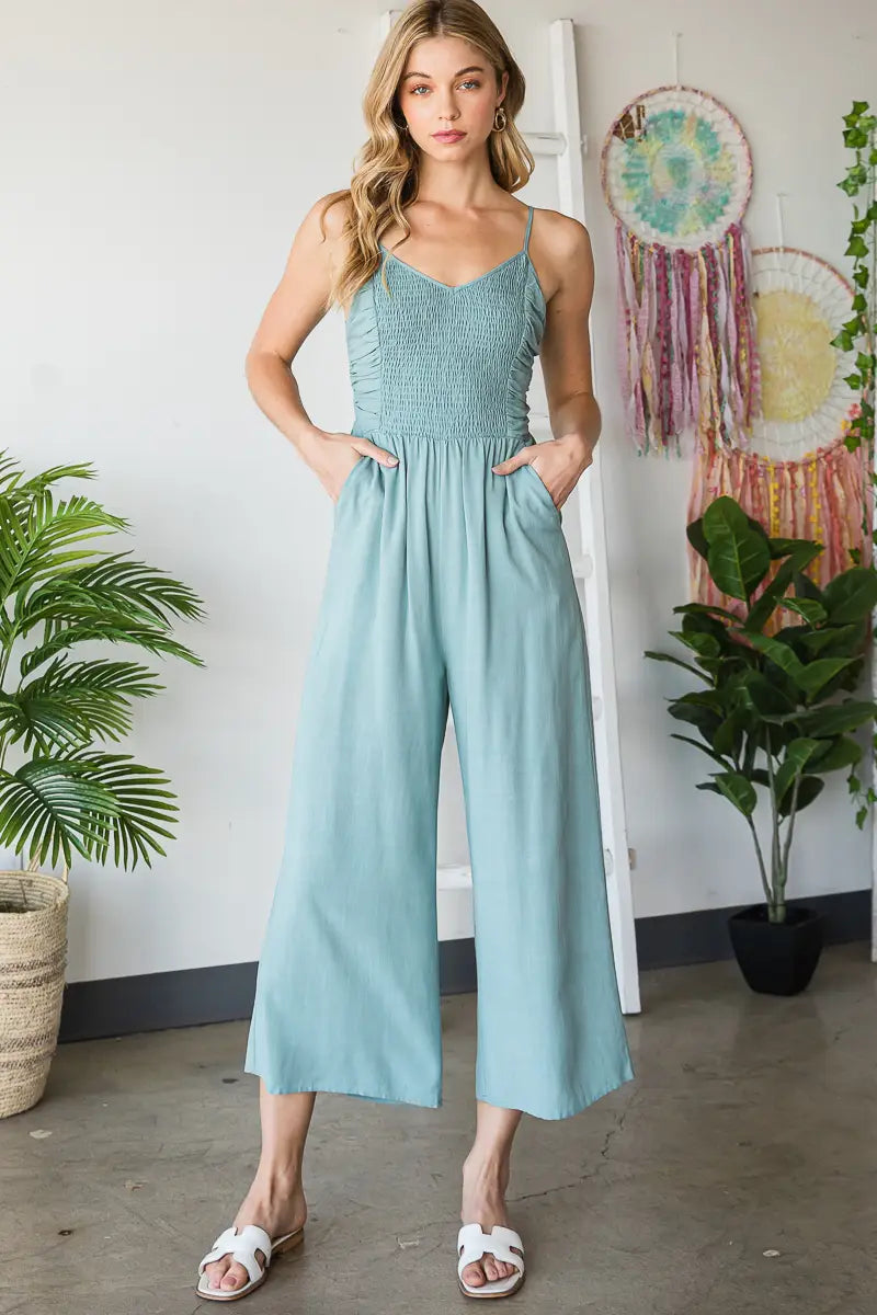 Seafoam Jumpsuit