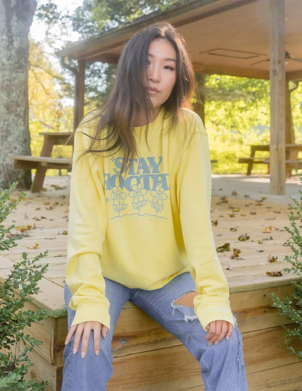 Stay Rooted Unisex Crewneck