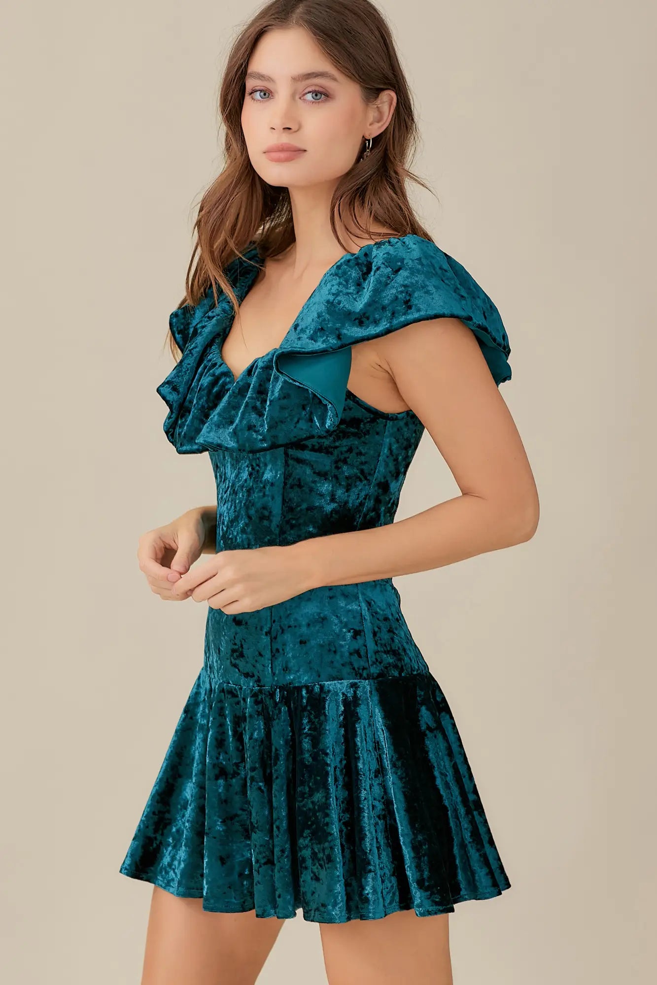 Velvet Ocean Dress