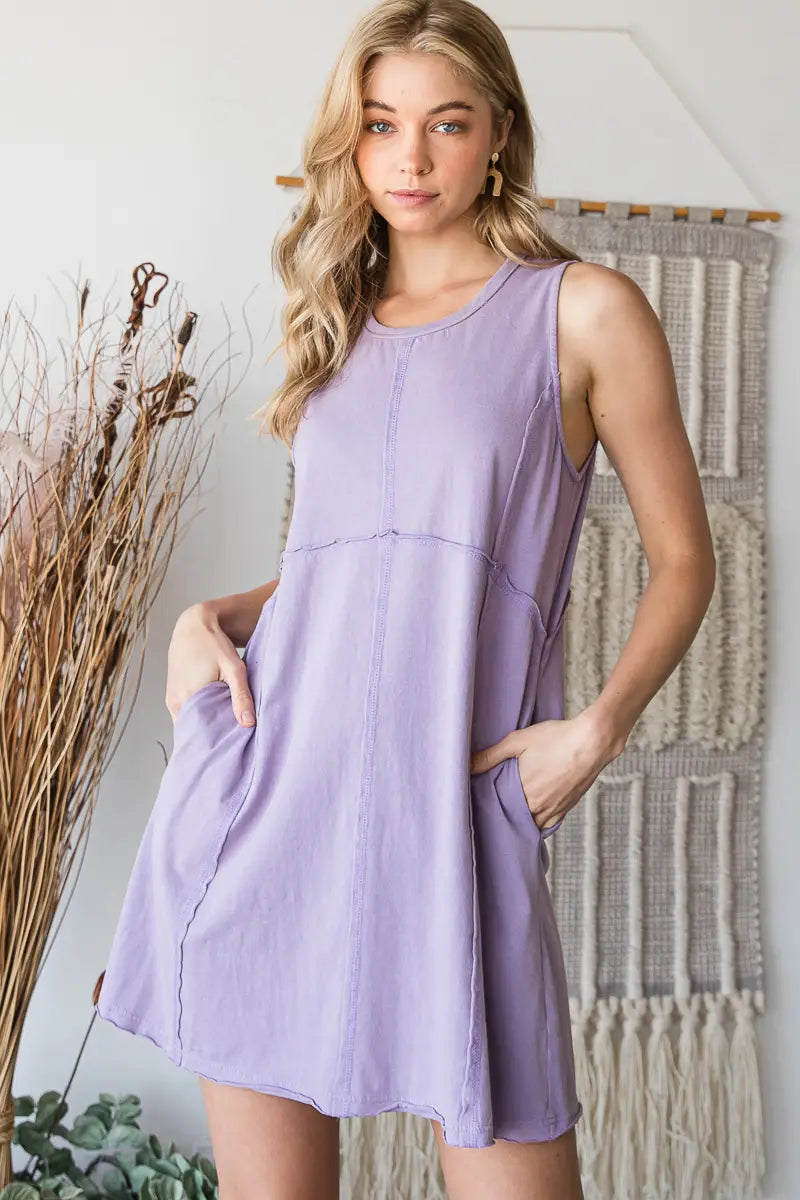 Lilac Tank Dress