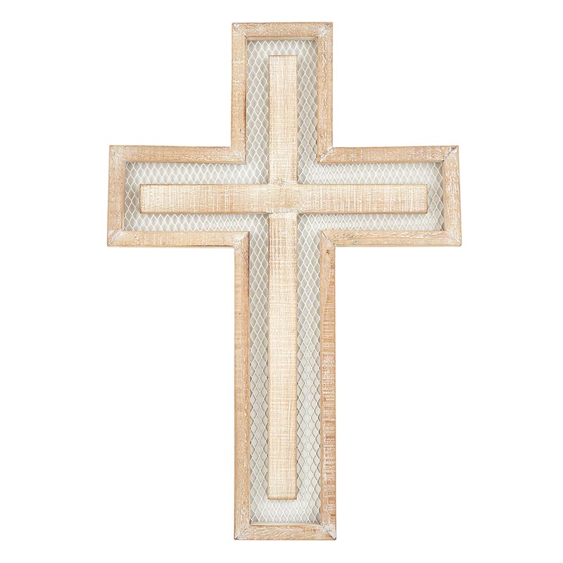 Wall Cross - Layered Wire - 18"