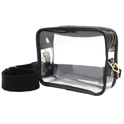 Clear CAMERA CROSSBODY Bag