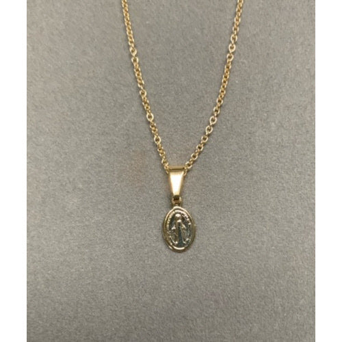 Tiny Gold filled Mary