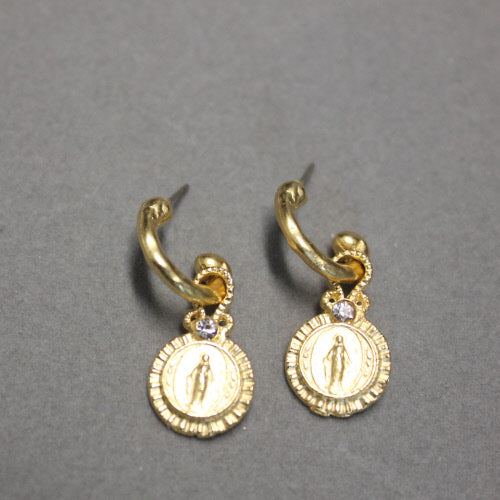 Sm Mary Hoop Earring