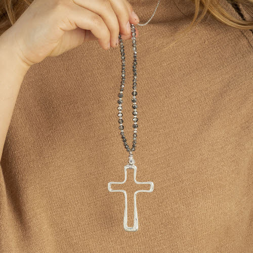 38" Cross Necklace