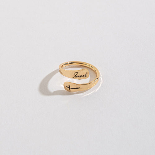 ENGRAVED ADJUSTABLE RING