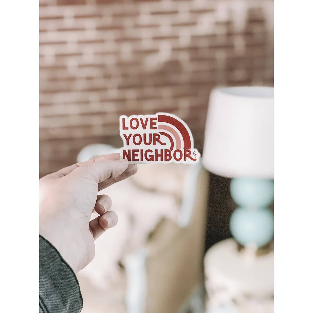 Love Your Neighbor Decal