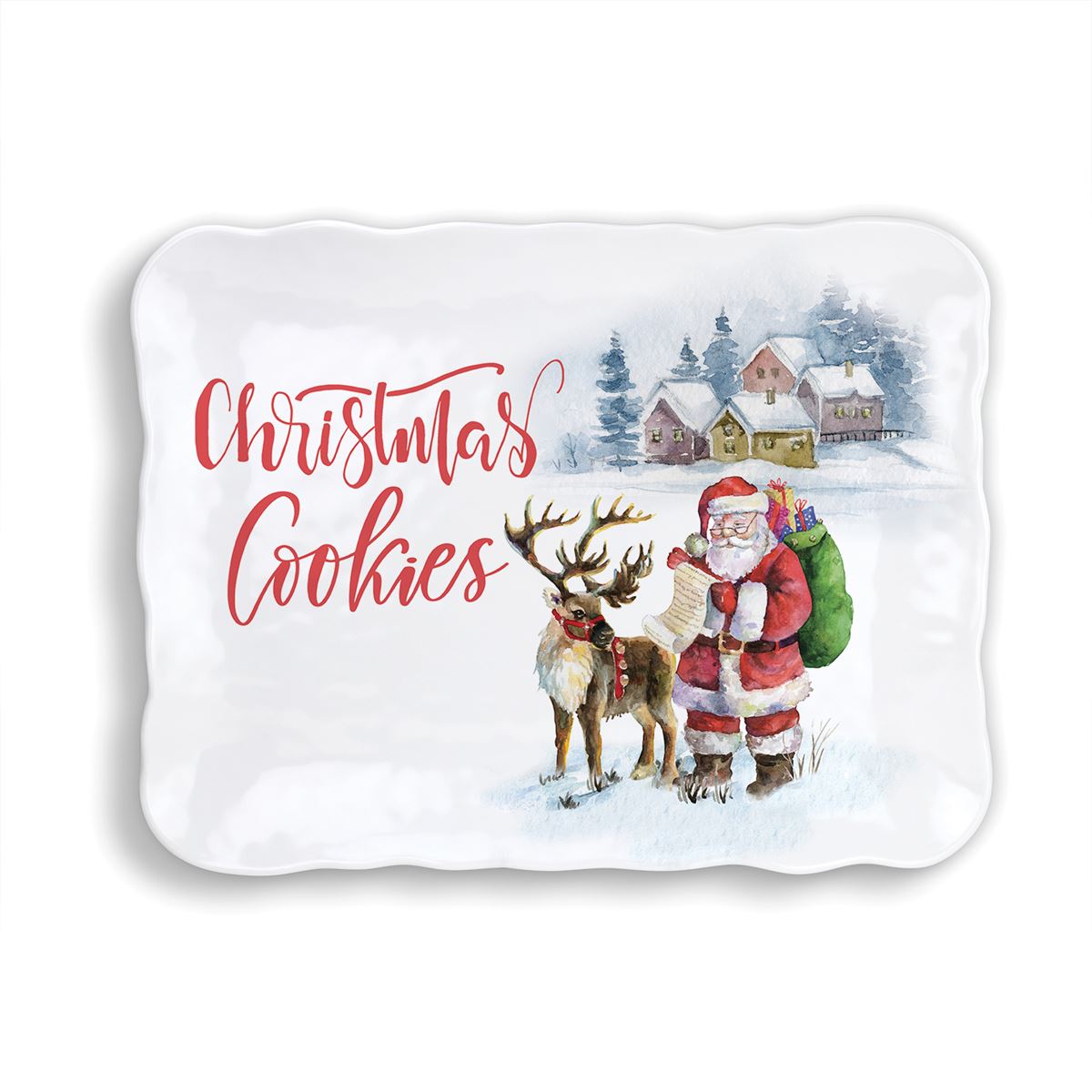 Believe Melamine Serveware Cookie Tray