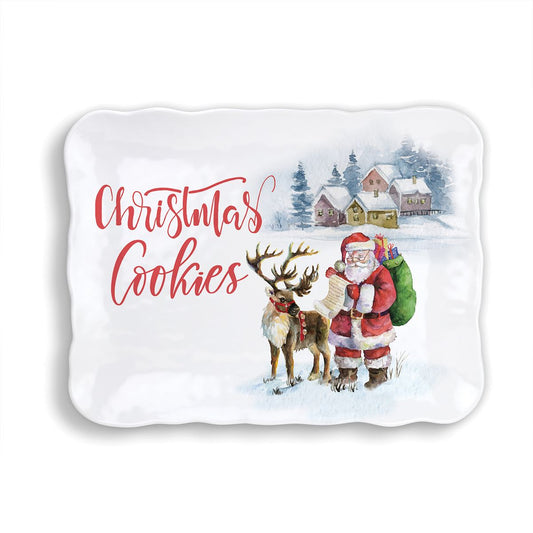 Believe Melamine Serveware Cookie Tray
