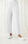 FRENCH TERRY WIDE LEG PANT