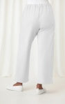 FRENCH TERRY WIDE LEG PANT