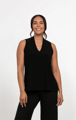 Black DEEP V TRAPEZE TANK